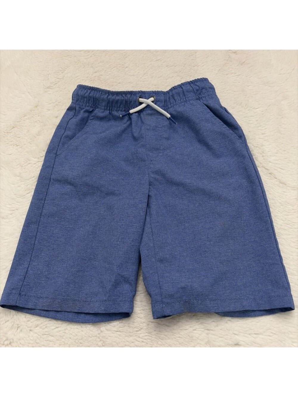 Cat And Jack Boys Medium 8/10 Blue Pull On Shorts